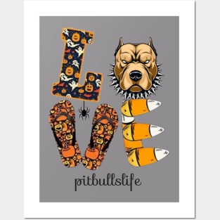 Pitbull Love T-shirts Posters and Art